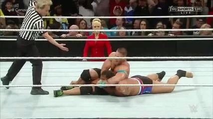 Rusev vs Jonh Cena-(united States Championship) Wwe Fast Lane 2015