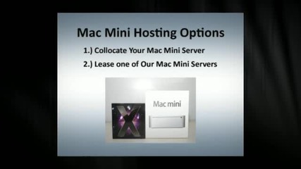 Mac Mini Hosting - Colocation America