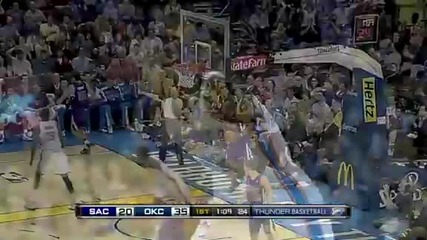 Oklahoma City Thunder vs Sacramento Kings 96 - 126 [15.02.2011]