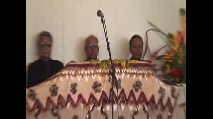 Hopoi Singing At Seluvaia Tupou
