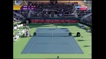 Atp Dubai 2006 Rafael Nadal vs Tim Henman