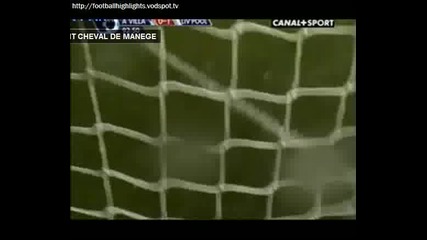 Астън Вила 0 - 1 Ливърпул Гол на Торес 29.12.09