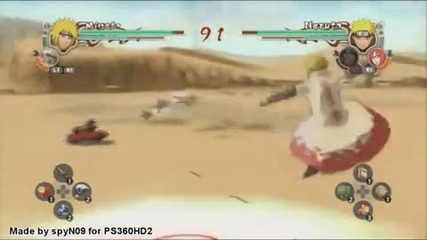 Naruto Shippuuden - Ultimate Ninja Storm 2 - Minato vs Sage Naruto 