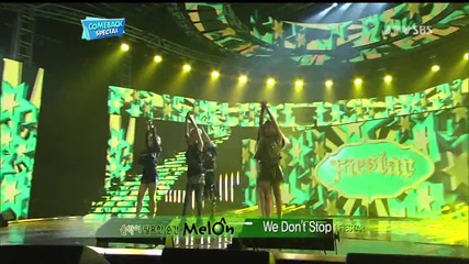 Fiestar - We Don't Stop @ Sbs Love Sharing Concert Comeback Stage [ 11.11. 2012 ] H D