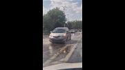 Порой превърна улиците на София в реки