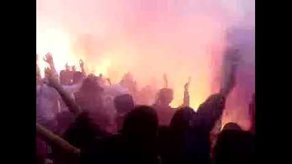 Ц С К А - Черно Море 09.05.2010 - Факли и димки