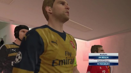 Pro Evolution Soccer 2016 Ps4 Gameplay - Bayern Munich v Arsenal