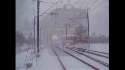 Снимки На Влакове През Зимата