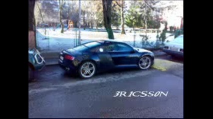 Черно Audi R8 Паркирано На Паркинг В София(by extreem_90)