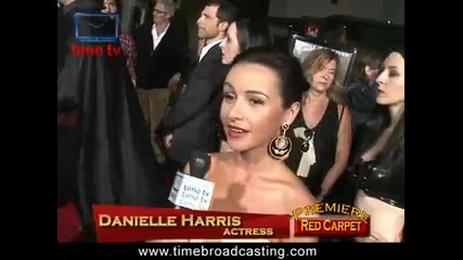 Даниел Харис на премиерата на филма си Хелоуин 2 - 2009
