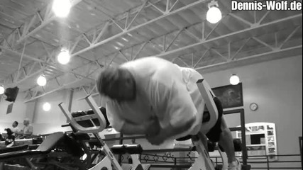Dennis Wolf back workout July 2010 - Bodybuilding com Forum 