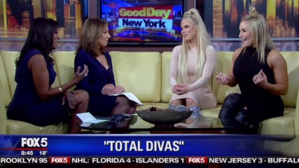 Лана и Наталия за Total Divas пред "Good Day New York"