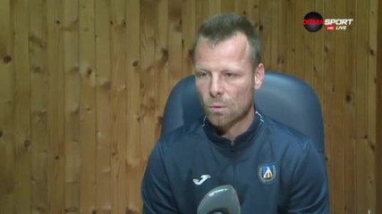 Топузаков: Във всеки мач ще налагаме нашия стил на игра