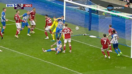 Brighton and Hove Albion vs. Nottingham Forest - 1st Half Highlights