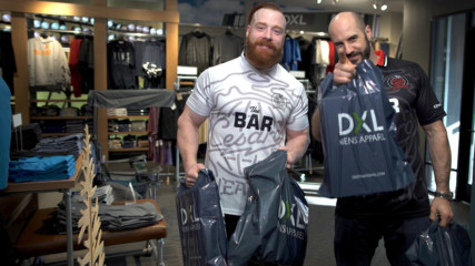 The Bar go on a shopping spree at DXL