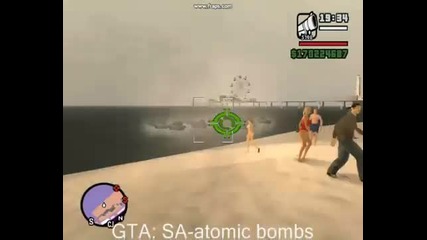 Grand Theft Auto San Andreas Atomic Bombs 