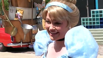 Cinderella - Disneyland Paris Eurodisney mai 2015 Character Cendrillon