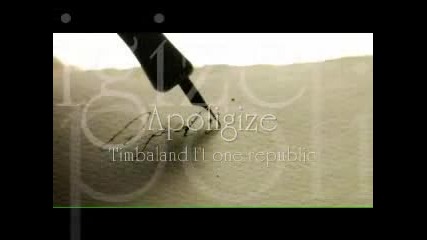 Apologize..timbaland Ft One Republic
