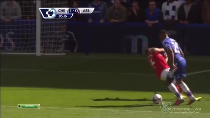 Samuel Eto'o Amazing Goal vs Arsenal Hd