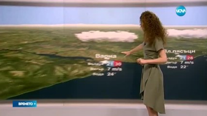 Прогноза за времето (24.06.2017 - сутрешна)