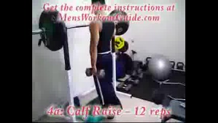 Упражнения За Мускули - долна част на тялото (3 част)