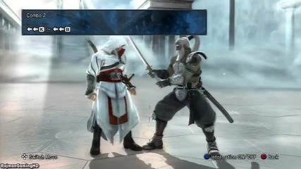 Soul Calibur V Ezio Auditore Move Set
