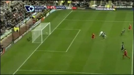 Newcastle - Liverpool Gerrard 1 - 4