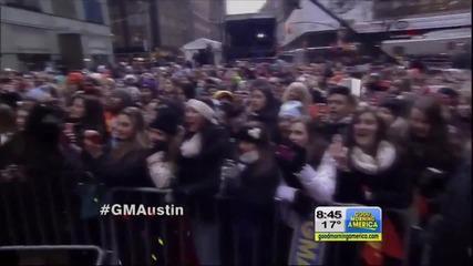 Austin Mahone 'mmm Yeah' (live on Good Morning America) 2014