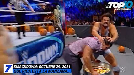 Top 10 Mejores Momentos de SMACKDOWN: WWE Top 10, Oct 29, 2021