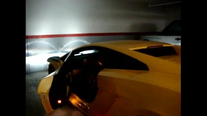 Lamborghini Gallardo Exhaust with Flames 