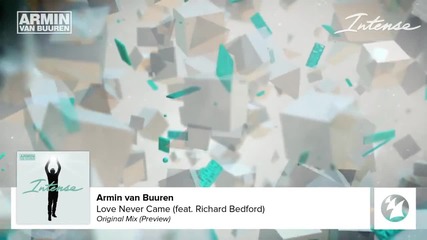 Armin van Buuren feat. Richard Bedford - Love Never Came