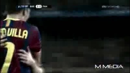 David Villa | barcelona goals | skills | 2010 | 2011 hd