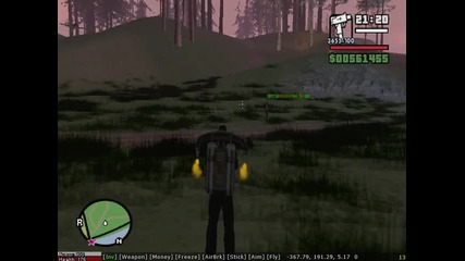убиваме един от чудовищата на gta san andreas misterix mod