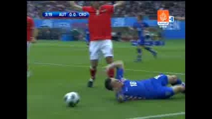 Австрия - Хърватска 0 - 1 Модрич След Дузпа ЕВРО 2008
