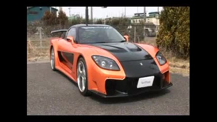 The Awsome Veilside Fortune Bodykit for the Rx - 7 