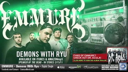 Emmure - Demons With Ryu [hq] bg subs