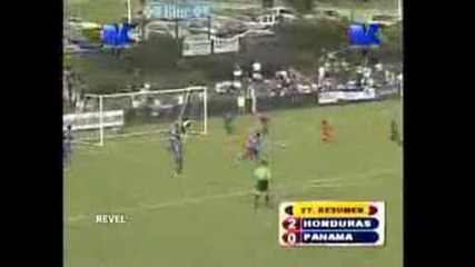 Honduras 2 Panama 0 amistoso 28 junio 09