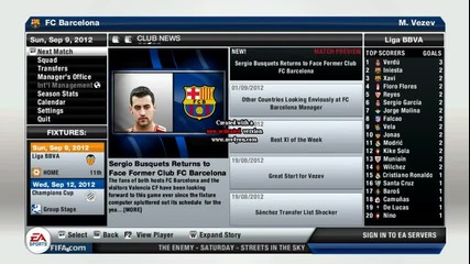 fifa 13 manager mode Barcelona Ep.3