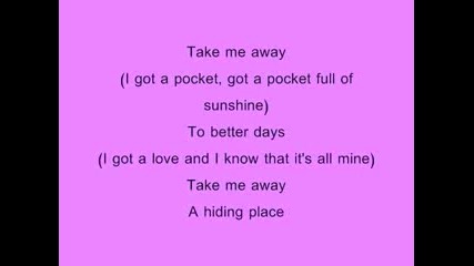 Natasha Bedingfield - Pocket Full Of Sunshine (with lyrics)