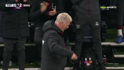 West Ham United with a Goal vs. Tottenham Hotspur