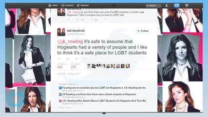 J.K. Rowling Tweets Perfect Response to Harry Potter Fan Who "Can't See" Dumbledore as Gay