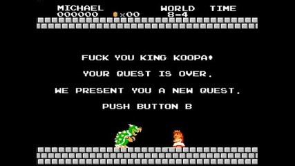 Michael Jackson vs Super Mario 