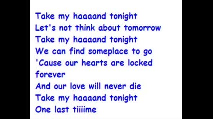 Simple Plan - Take My Hand [lyrics]