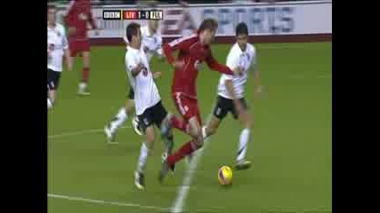 Liverpool 2 - 0 Fulham - Gerrard