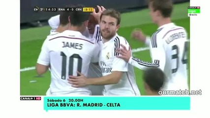 02.12.14 Реал Мадрид - Корнея 5:0 Купа на Краля