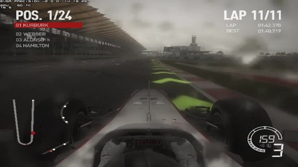 F1 2010 - Short Test Gameplay 