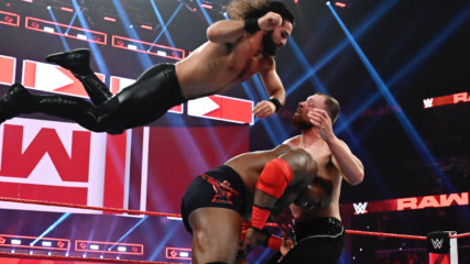 Dean Ambrose vs. Seth Rollins vs. Bobby Lashley - Intercontinental Championship Triple Threat Match: Raw, Jan. 14, 2019