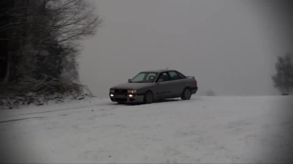 Audi 90 Quattro Drifting