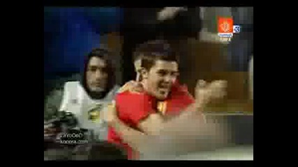 Испания - Италия 1:0 Голът На Давид Вия
