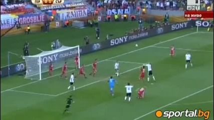 Германия - Сърбия ( 0 - 1 ) 